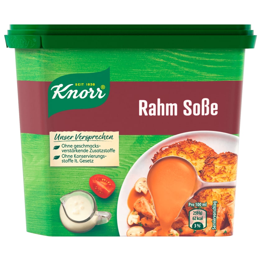 Knorr Rahm Soße Dose 1,75 Liter